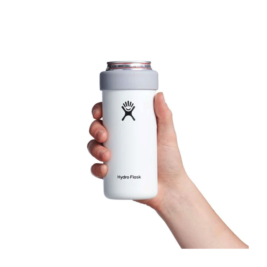 HYDRO FLASK - 12 OZ SLIM COOLER CUP-WHITE
