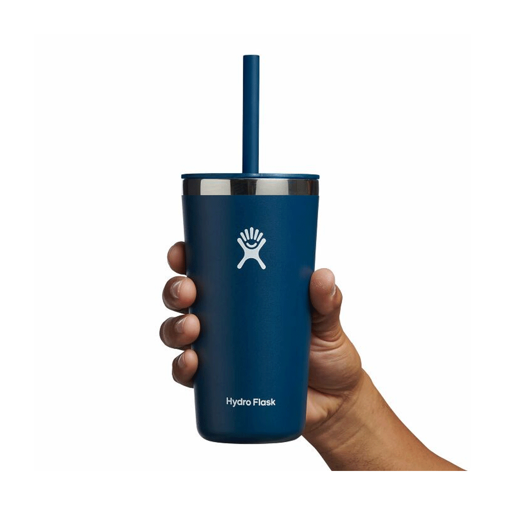 HYDRO FLASK - 20 OZ ALL AROUND TUMBLER STRAW LID-INDIGO