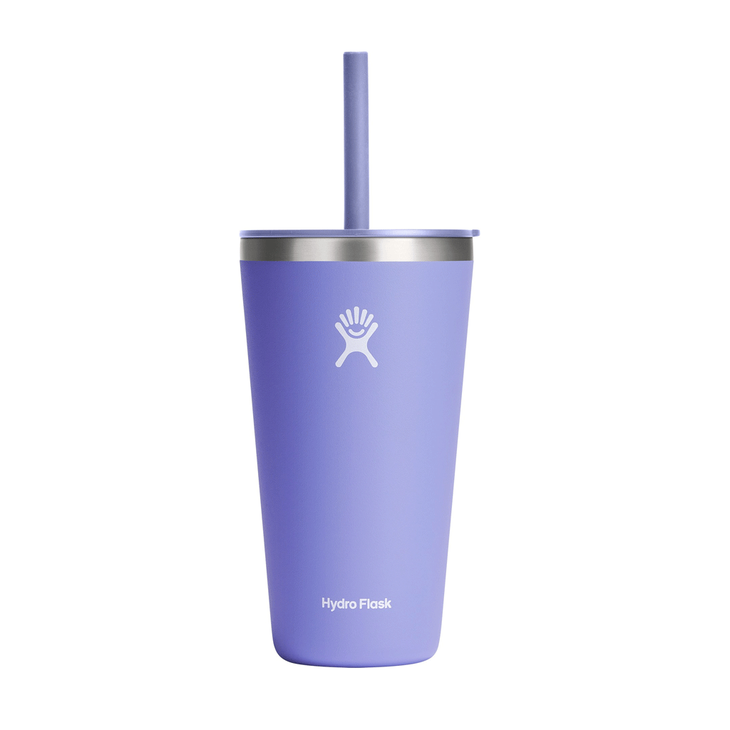HYDRO FLASK - 28 OZ ALL AROUND TUMBLER STRAW LID-LUPINE