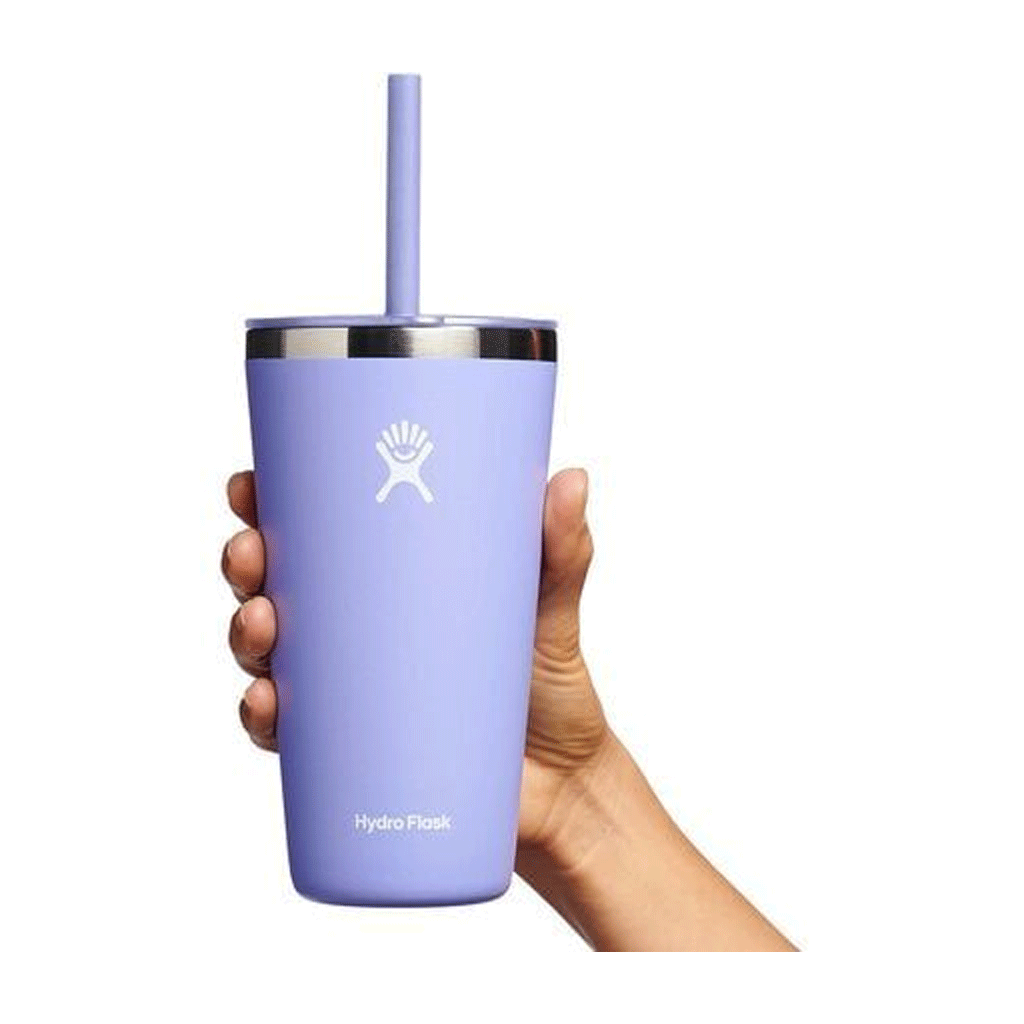 HYDRO FLASK - 28 OZ ALL AROUND TUMBLER STRAW LID-LUPINE
