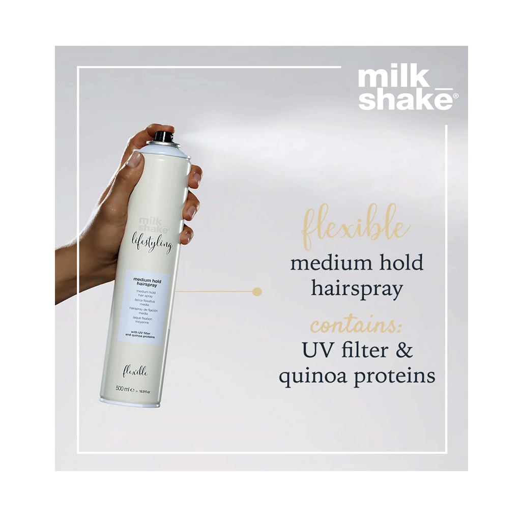 MALIK SHAKE - LIFESTYLING MEDIUM HOLD HAIRSPRAY(500 ML)