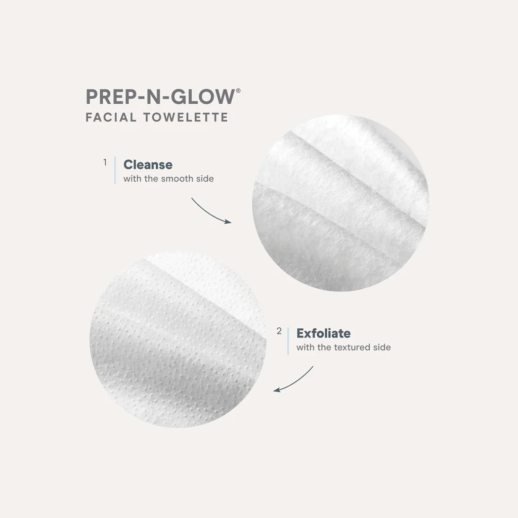 NuFACE - PREP-N-GLOW CLEANSING CLOTH (5pk)