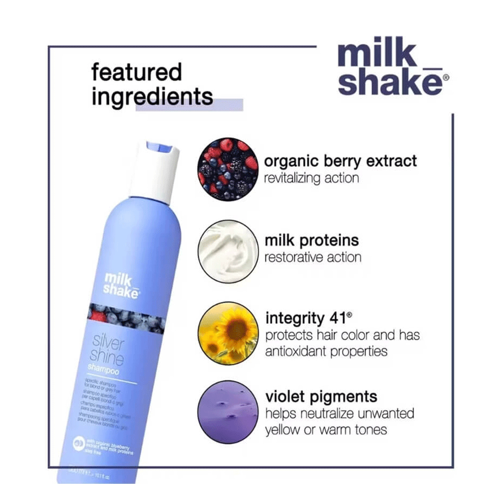 MILK SHAKE - SILVER SHINE SHAMPOO(300 ML)