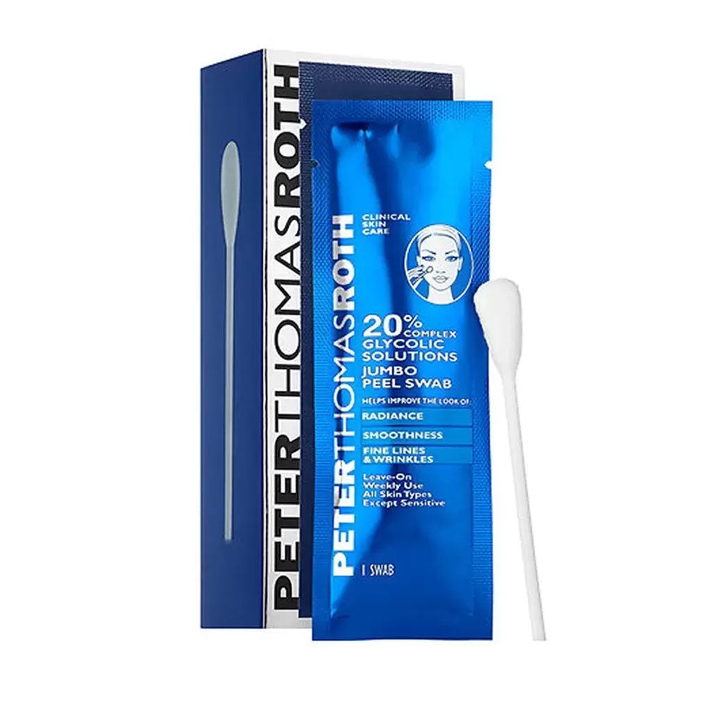 PETER THOMAS ROTH - 20% COMPLEX GLYCOLIC SOLUTIONS JUMBO PEEL-SWAB (8 PIECE)