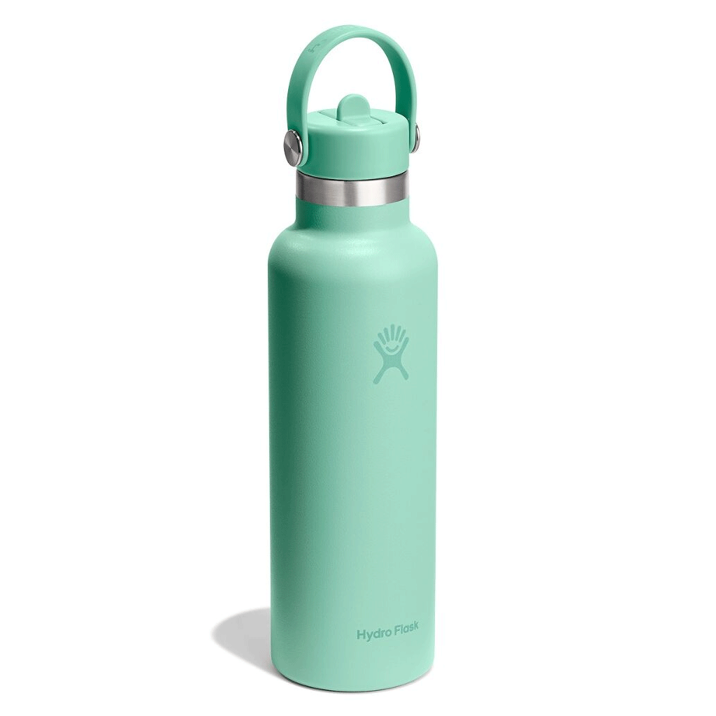 HYDRO FLASK - 21 OZ STANDARD FLEX STRAW CAP-MERMAID GREEN