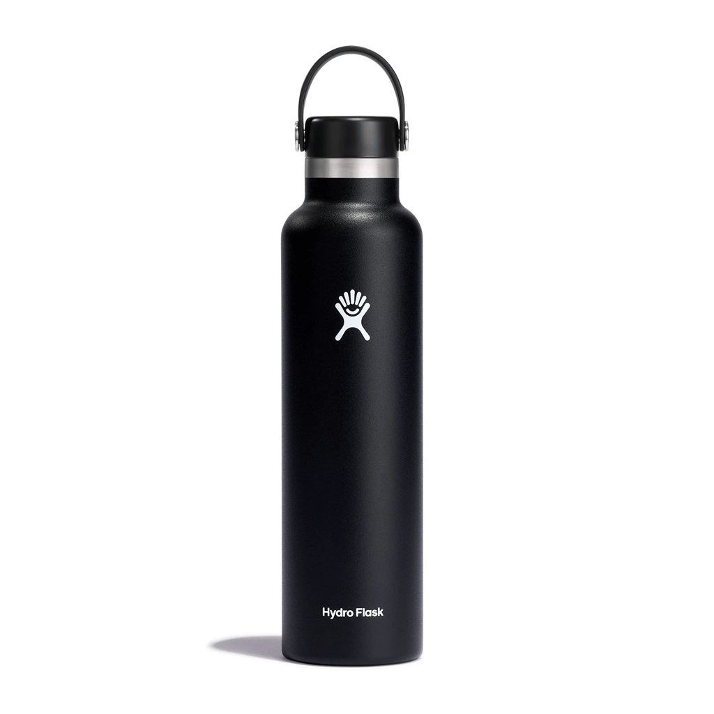 HYDRO FLASK - 24 OZ STANDARD MOUTH -BLACK