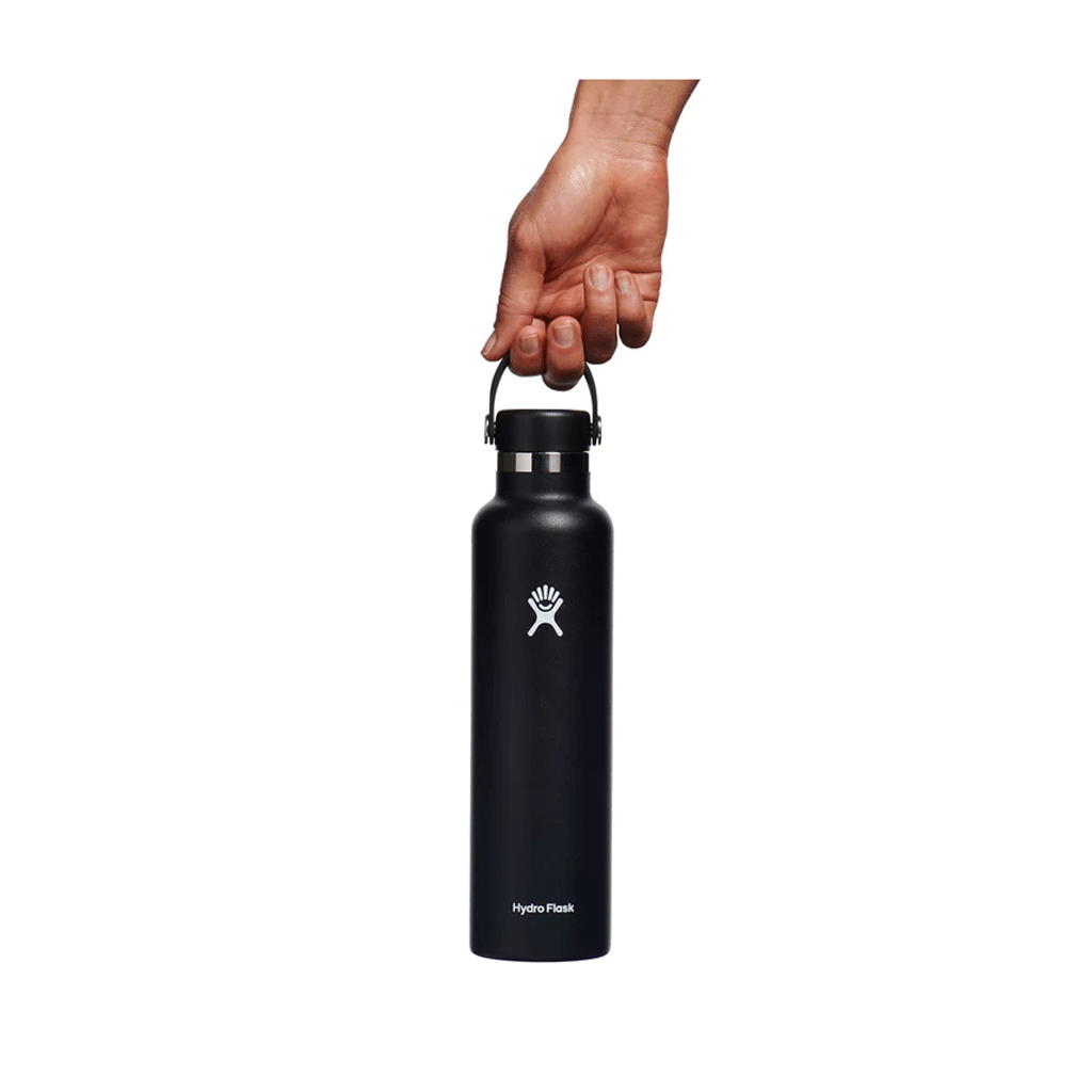 HYDRO FLASK - 24 OZ STANDARD MOUTH -BLACK