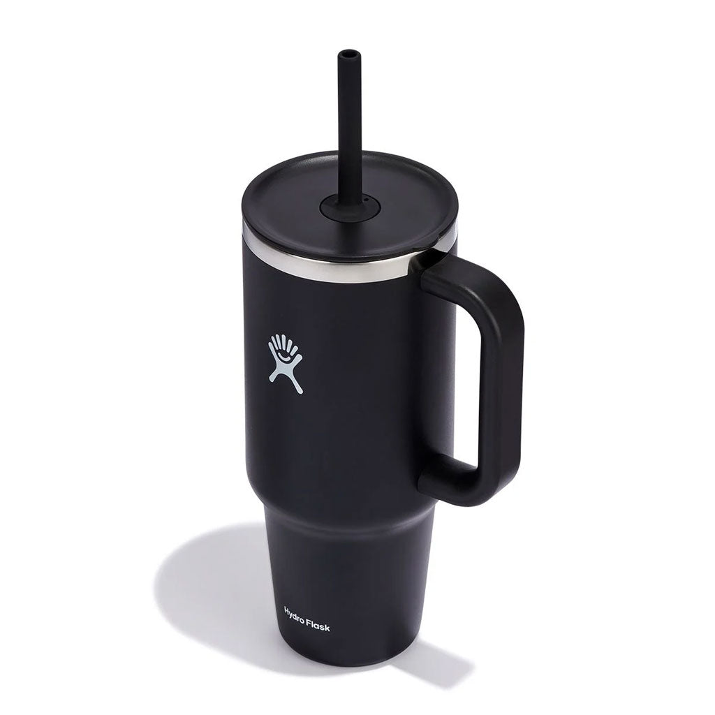 HYDRO FLASK - 40 OZ ALL AROUND TRAVEL TUMBLER-BLACK