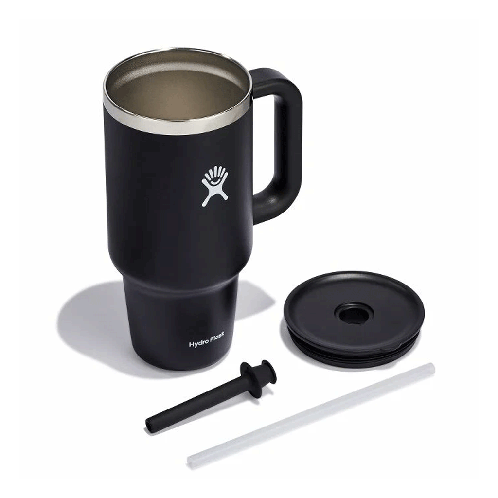 HYDRO FLASK - 32 OZ ALL AROUND TRAVEL TUMBLER-BLACK
