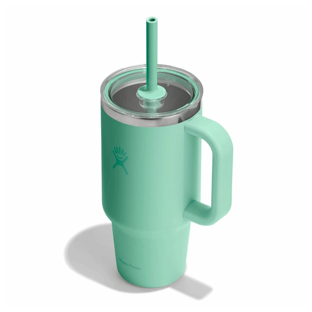 HYDRO FLASK - 32 OZ TRAVEL TUMBLER CLEAR LID-MERMAID GREEN