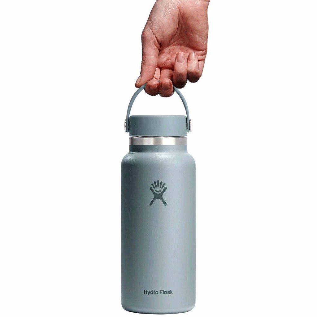 HYDRO FLASK - 32 OZ WIDE FLEX CAP-SHALE GREY