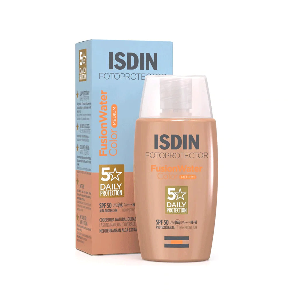 ISDIN - FOTOPROTECTOR ISDIN FUSION WATER COLOR MEDIUM-SPF 50 (50 ML)