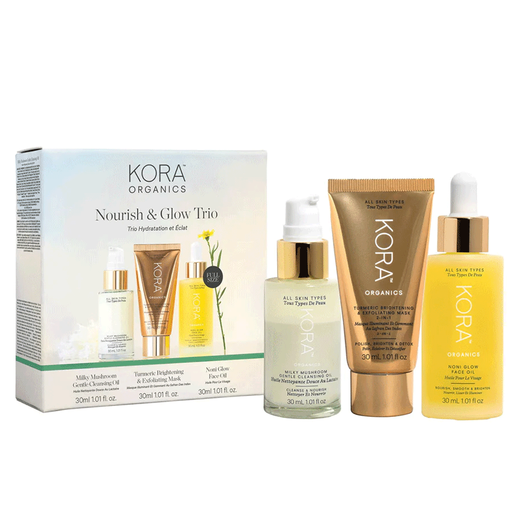 KORA ORGANICS - NOURISH & GLOW TRIO (set=30ml)