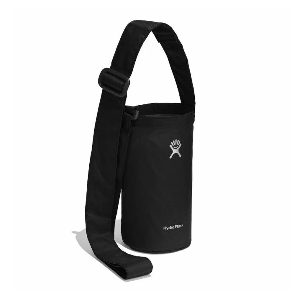 HYDRO FLASK - SMALL PACKABLE BOTTLE SLING-BLACK