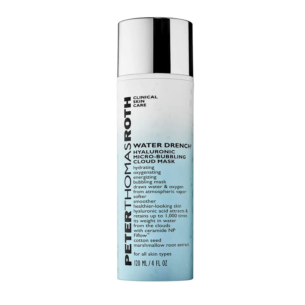 PETER THOMAS ROTH  - WATER DRENCH HYALURONIC MICRO-BUBBLING CLOUD MASK (120 ML)