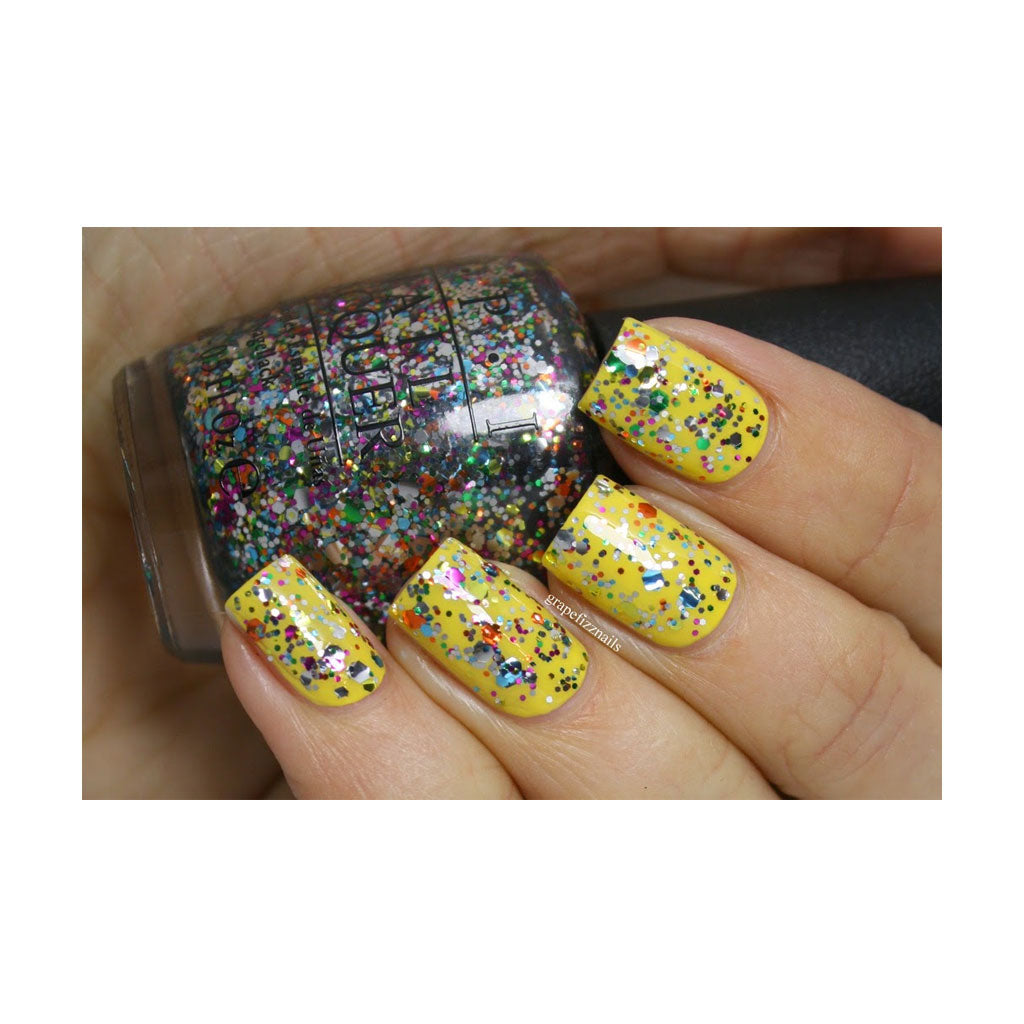 OPI - YOU HAD ME AT CONFETTI-NAIL LACQUER