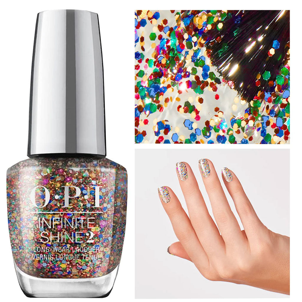 OPI - YOU HAD ME AT CONFETTI (INFINITE SHINE)