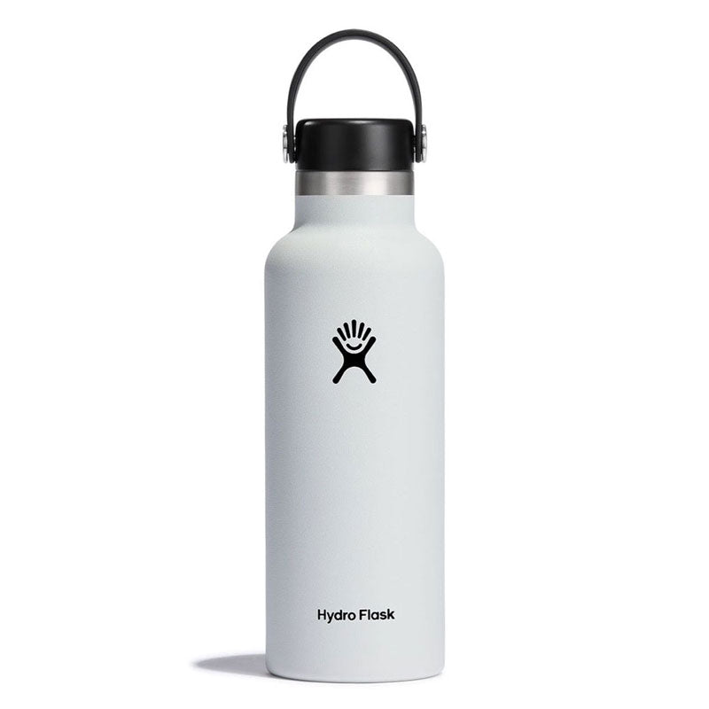 HYDRO FLASK - 18 OZ STANDARD FLEX CAP-WHITE