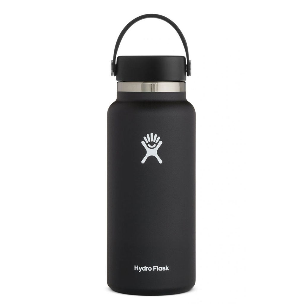 HYDRO FLASK - 32 OZ WIDE MOUTH-BLACK